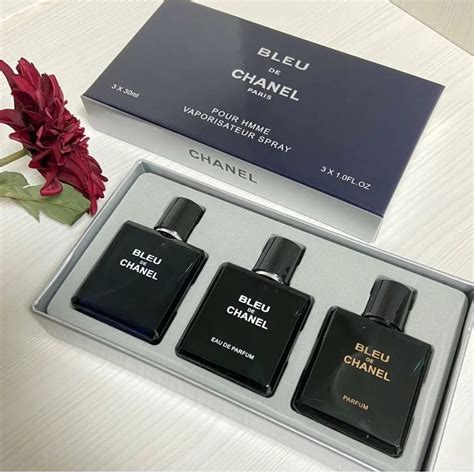 coffret bleu de chanel pas cher